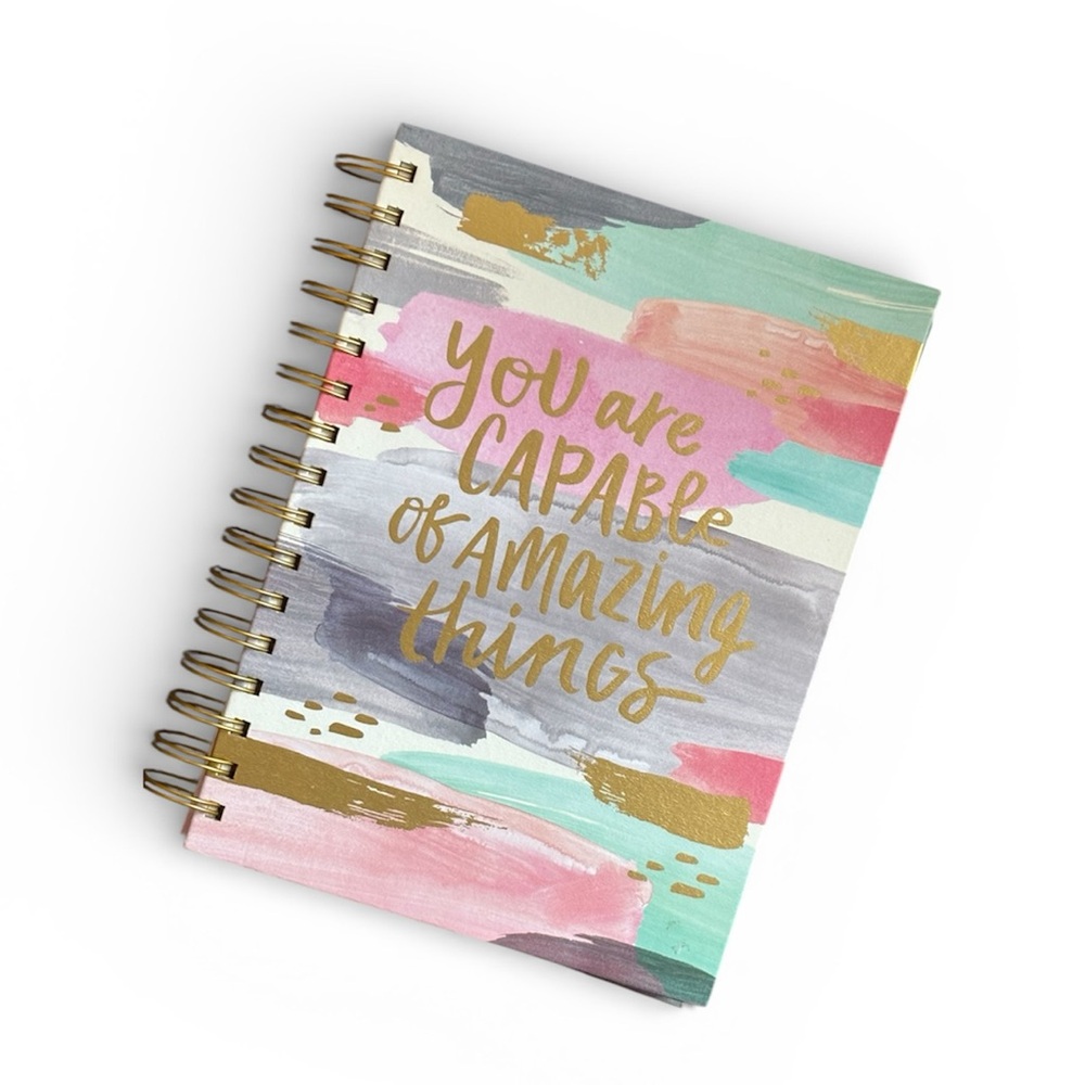 Greenroom βYou are Capable of Amazing thingsβ Spiral Notebook